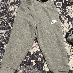Nike Kids Heather Gray Joggers
